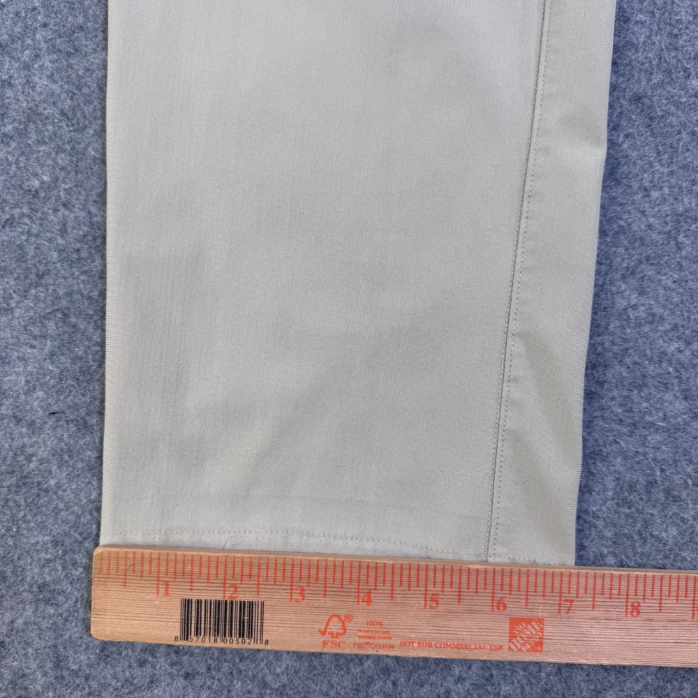 Vuori Mens Meta Pants Sand Khaki Technical Stretch 5-Pocket Chino 35x28.5 Flaw - Picture 7 of 9